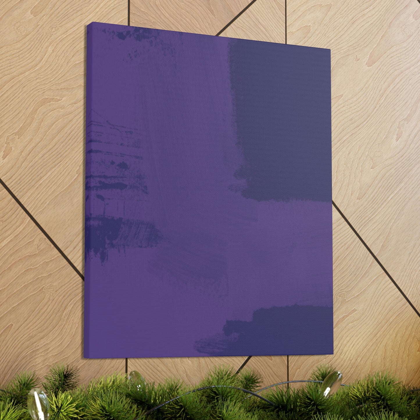 Rich Purple Canvas