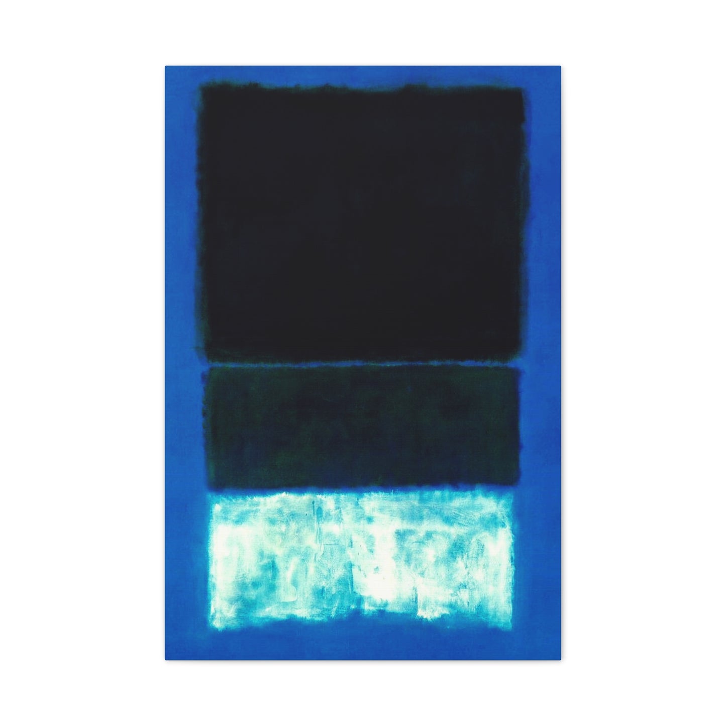 Rothko Inspired Midight Blue