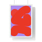 Splattered Art In Red