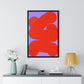 Splattered Art In Red