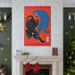 Twin Tigers Canvas