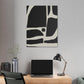 Beige Abstract Canvas - DECOROOM