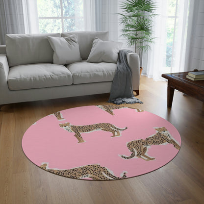 Big Kitty Round Rug