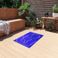 Royal Blue Outdoor Rug