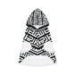 Black Geo Pet Hoodie