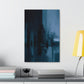 Midnight Blue Canvas