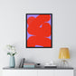 Splattered Art In Red
