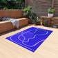 Royal Blue Outdoor Rug