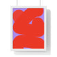 Splattered Art In Red
