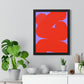 Splattered Art In Red