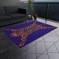 Orange Tiger Outdoor Rug