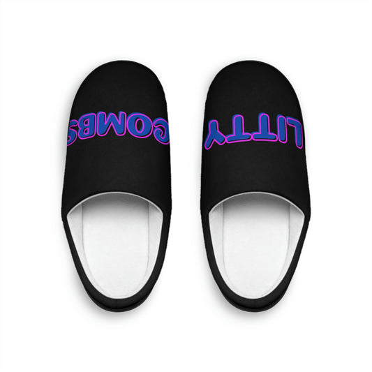 Black Litty Indoor Slippers