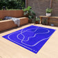 Royal Blue Outdoor Rug