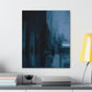 Midnight Blue Canvas
