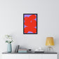 Splattered Art In Red