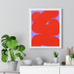 Splattered Art In Red