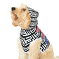 Black Geo Pet Hoodie