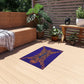 Orange Tiger Outdoor Rug