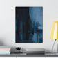 Midnight Blue Canvas