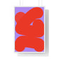 Splattered Art In Red